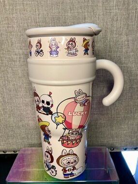 LABUBU Stainless Steel Vacuum Tumbler with straw 40oz